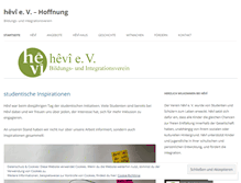 Tablet Screenshot of hevi-hoffnung.com